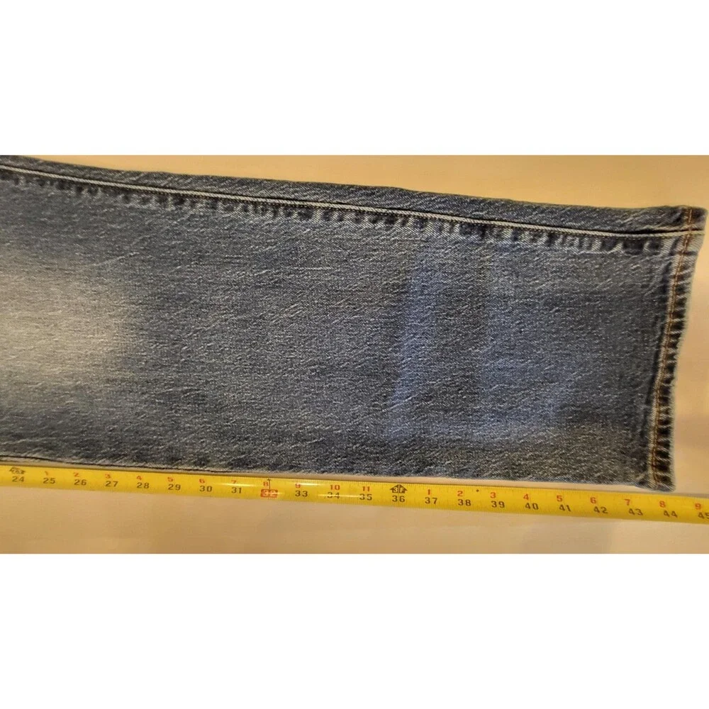 Levi’s 501 Premium Men’s Jeans W34 L32 Dark Wash Straight Leg Button Fly
